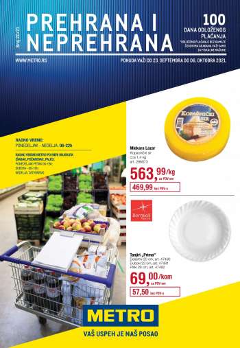 Metro katalog - 23.09.2021 - 06.10.2021.