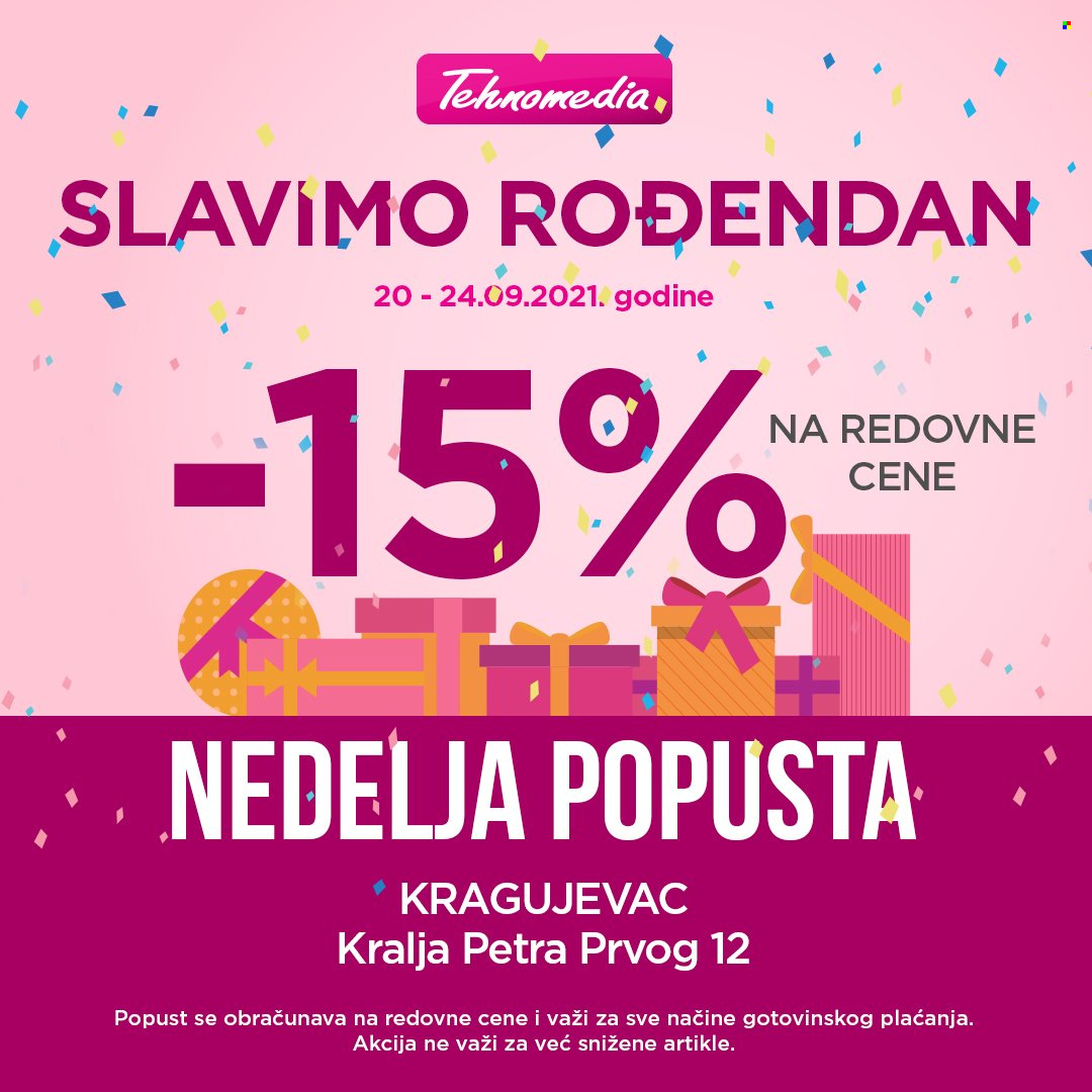 Tehnomedia katalog - 20.09.2021 - 24.09.2021. Stranica 1