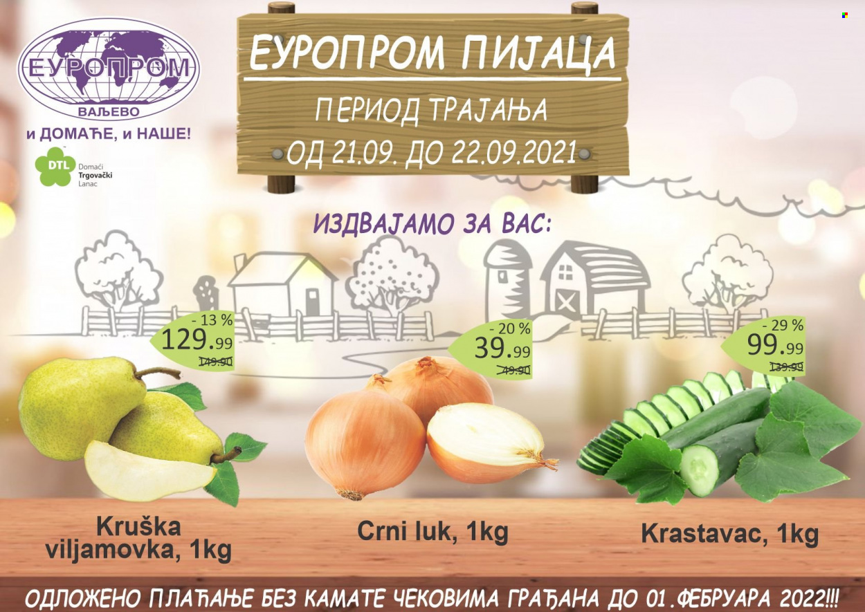 Europrom katalog - 21.09.2021 - 22.09.2021. Stranica 1