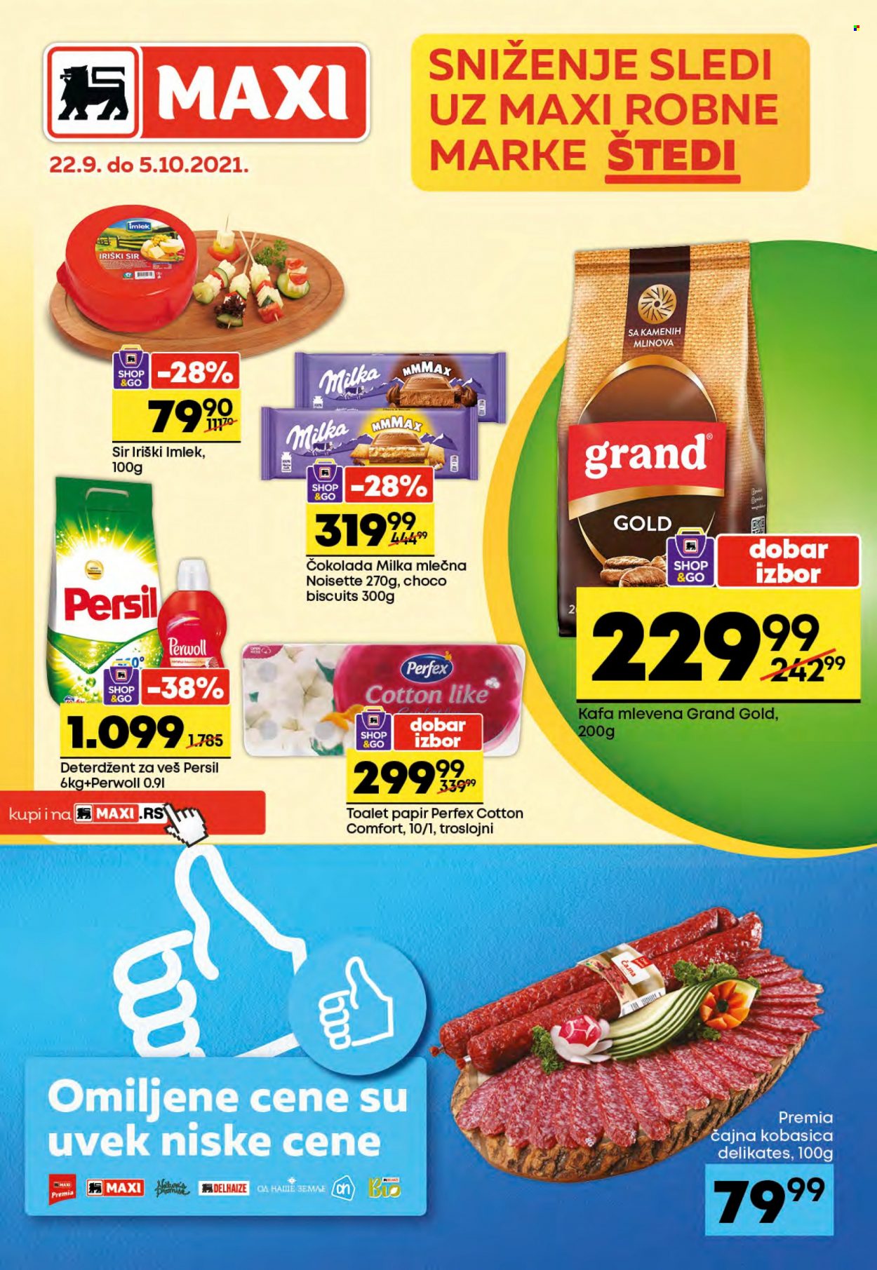 Maxi katalog - 22.09.2021 - 05.10.2021. Stranica 1