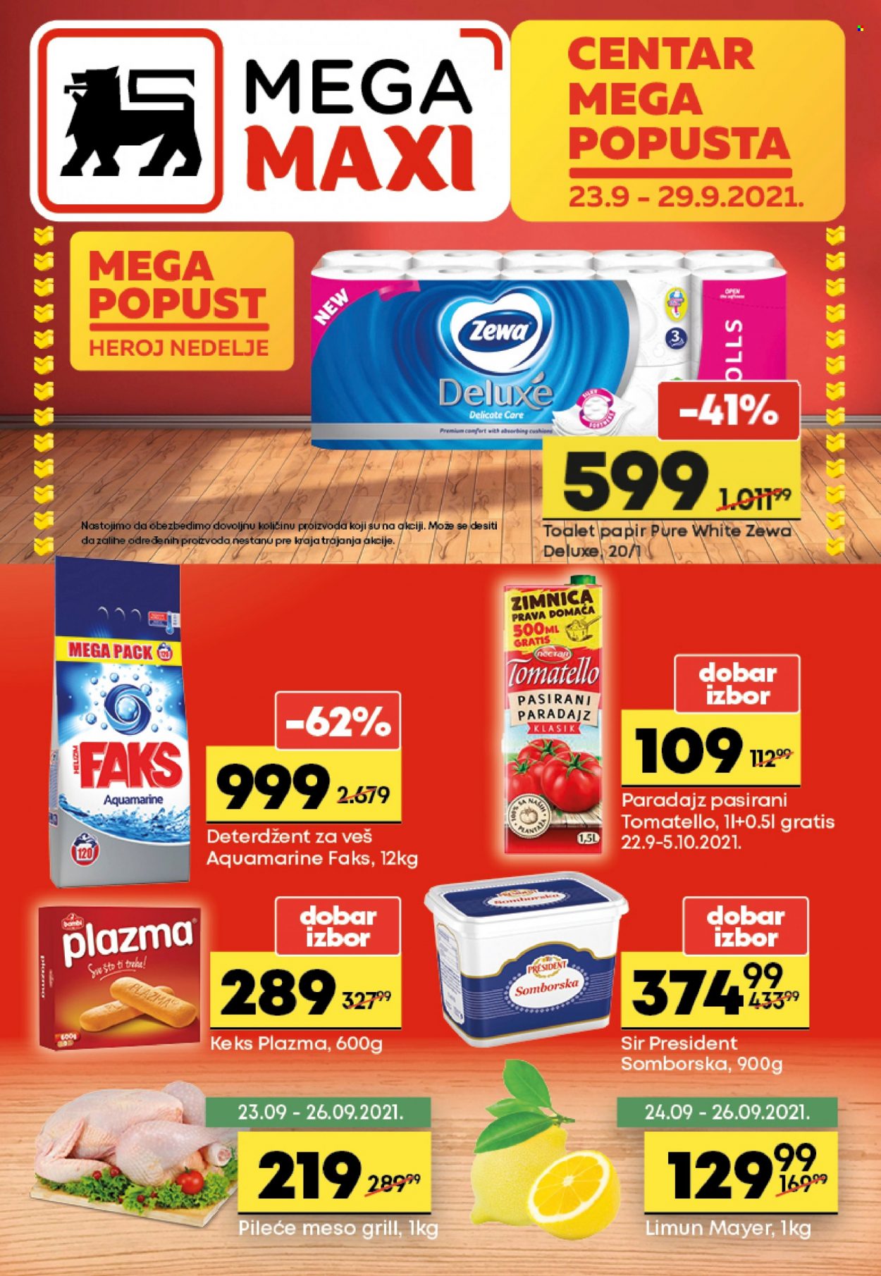 Mega Maxi katalog - 23.09.2021 - 29.09.2021. Stranica 1