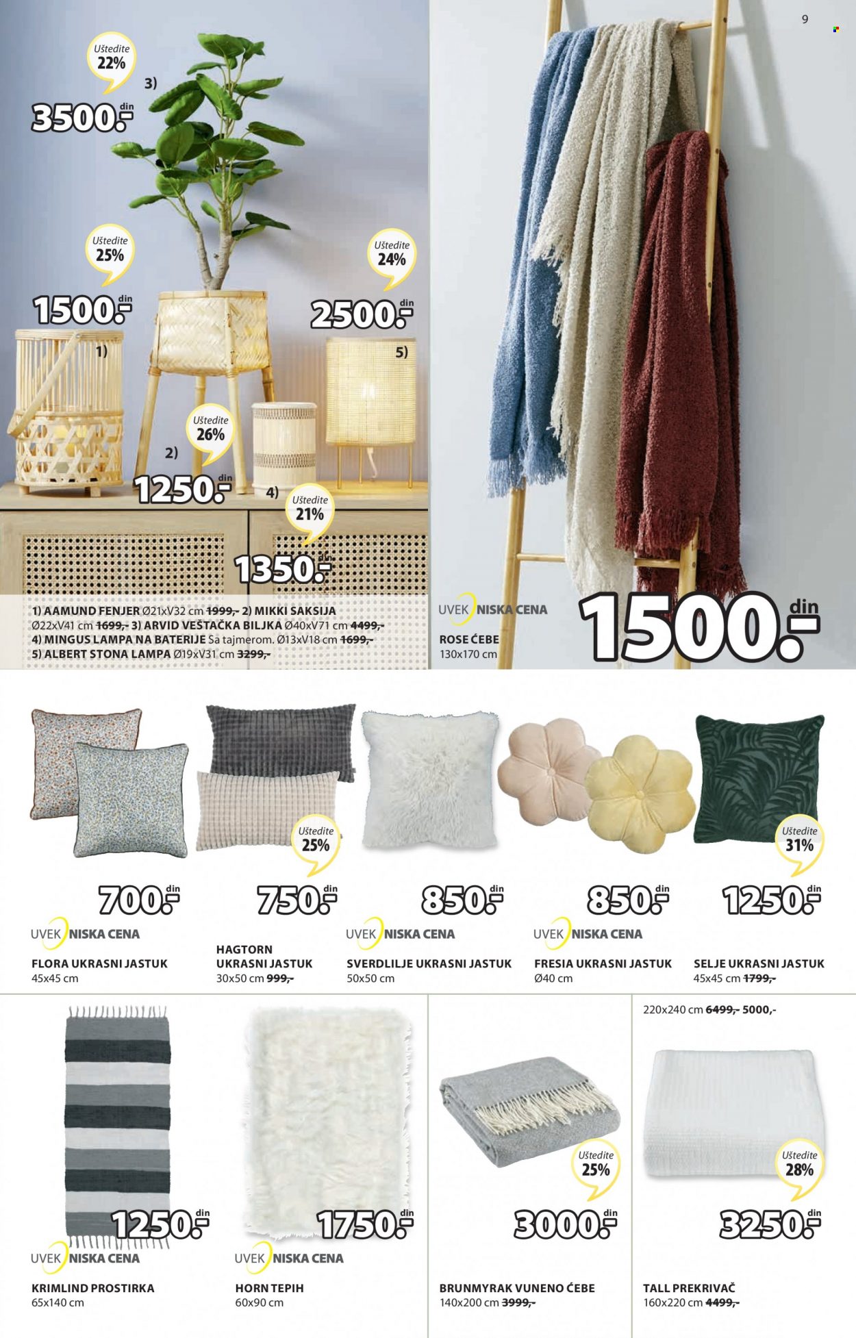 JYSK katalog - 23.09.2021 - 06.10.2021. Stranica 9