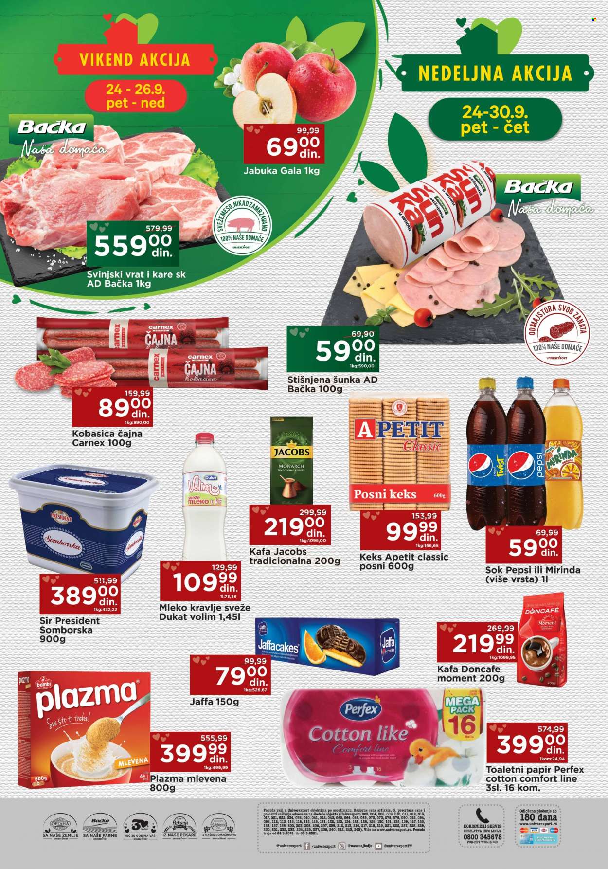 Univerexport katalog - 24.09.2021 - 30.09.2021. Stranica 1