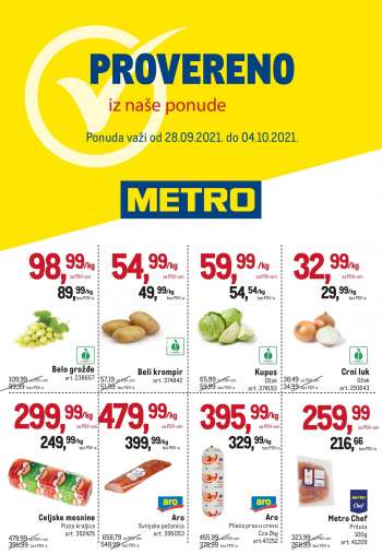 Metro katalog - 28.09.2021 - 04.10.2021.