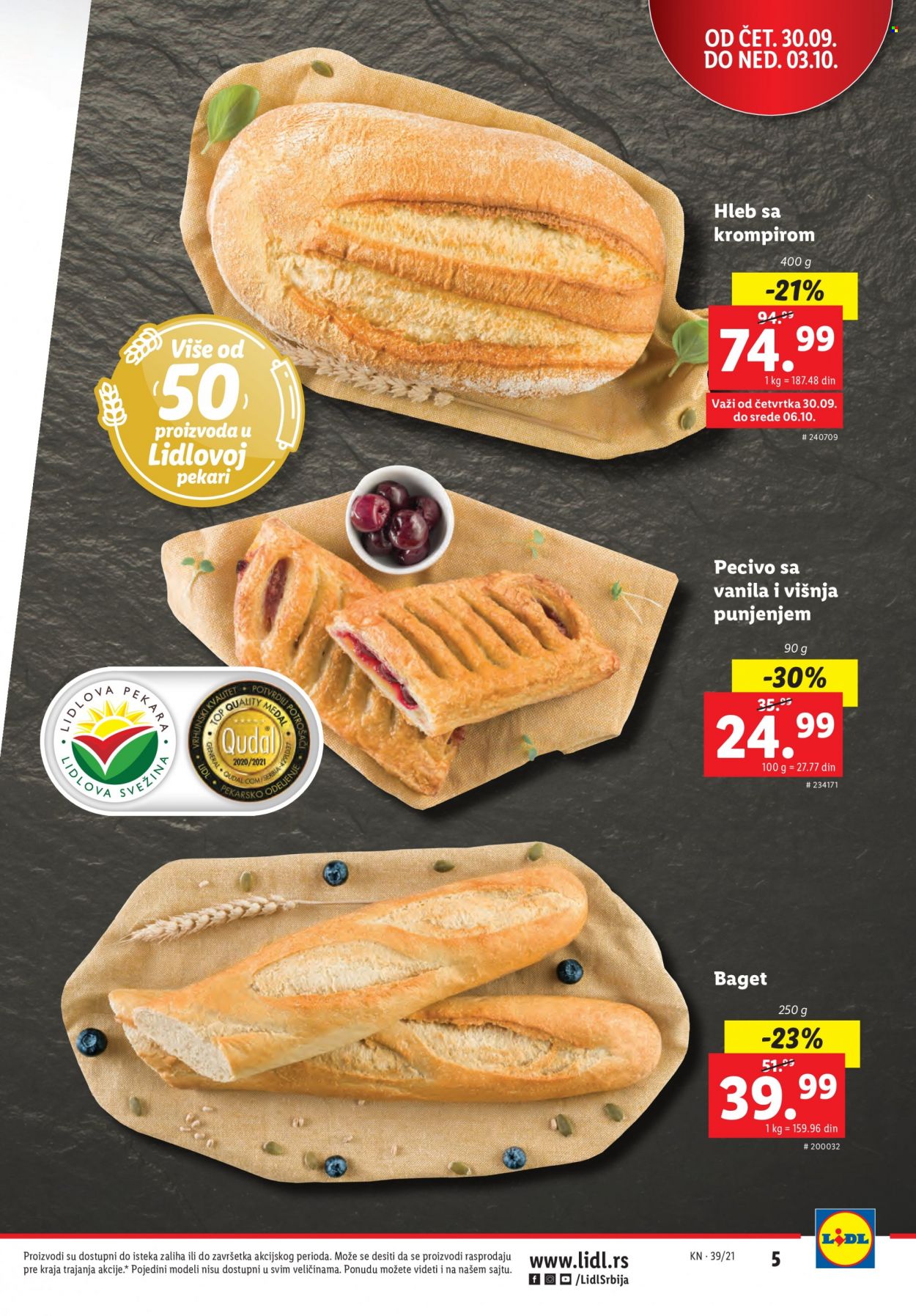 Lidl katalog - 30.09.2021 - 06.10.2021. Stranica 5