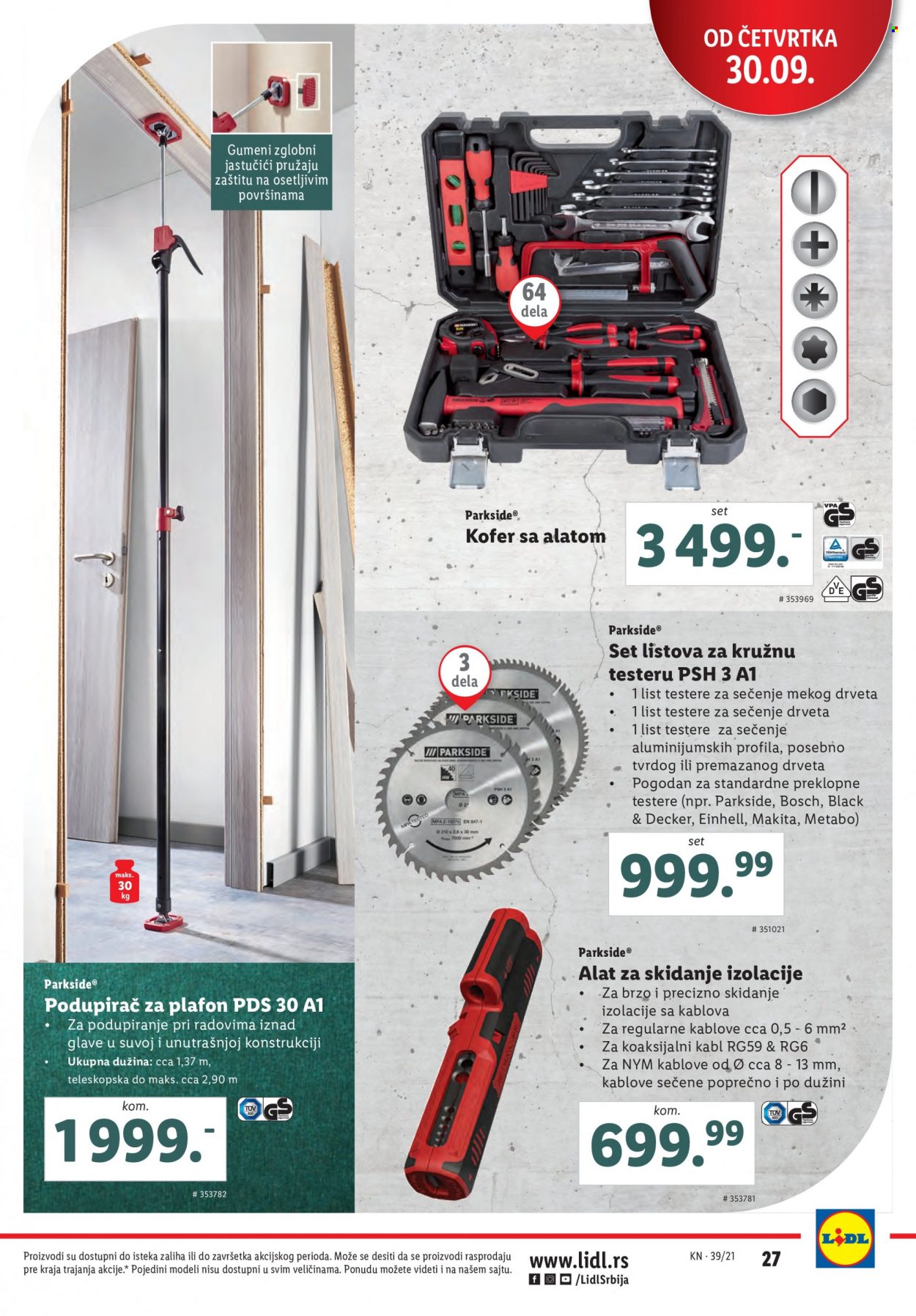 Lidl katalog - 30.09.2021 - 06.10.2021. Stranica 27