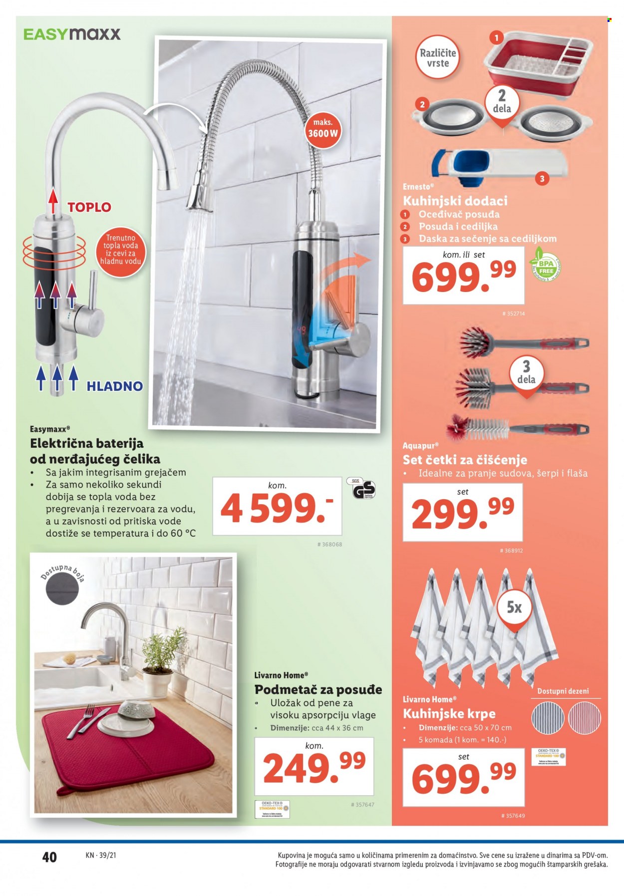 Lidl katalog - 30.09.2021 - 06.10.2021. Stranica 40