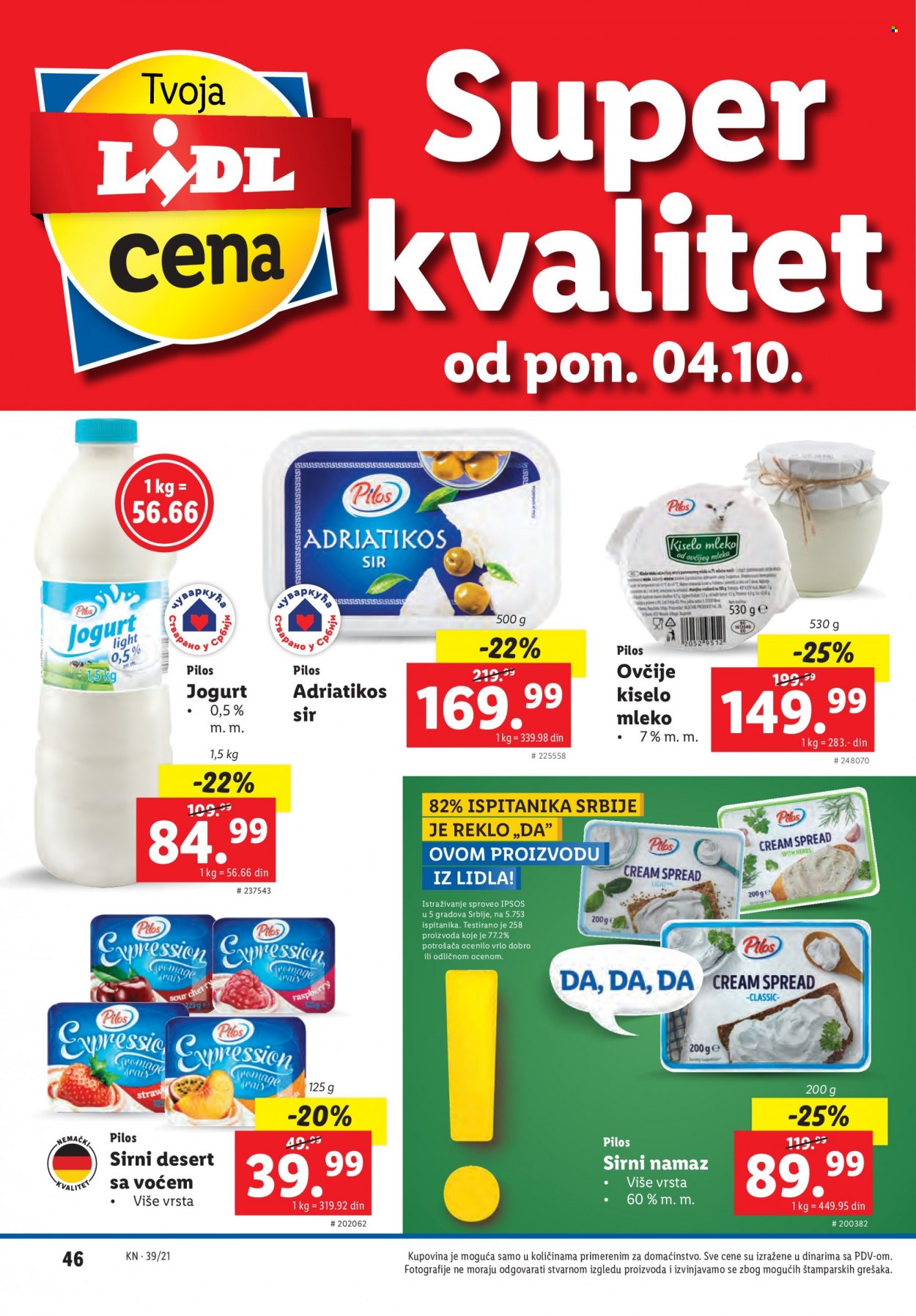 Lidl katalog - 30.09.2021 - 06.10.2021. Stranica 46