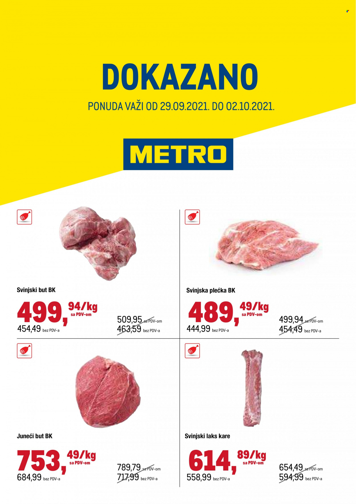 Metro katalog - 29.09.2021 - 02.10.2021. Stranica 1