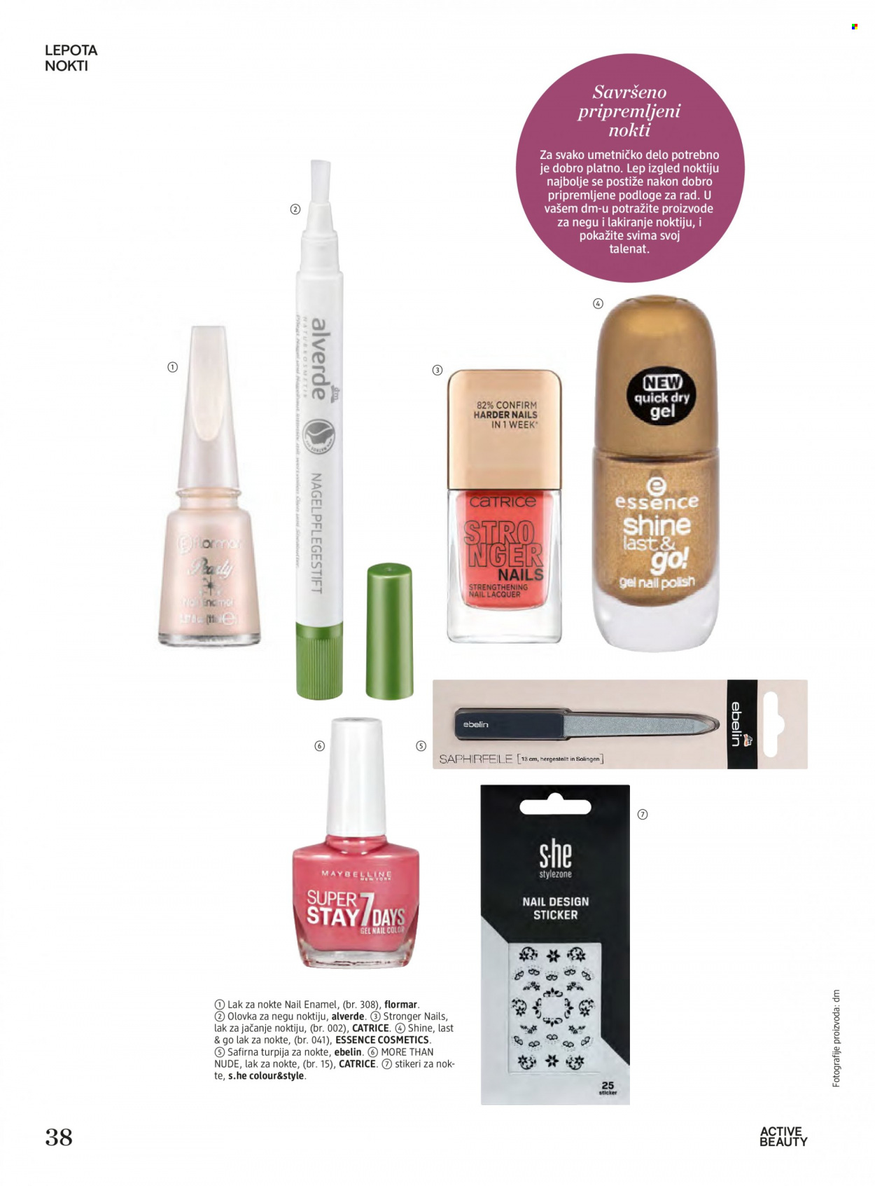 dm drogerie katalog. Stranica 38