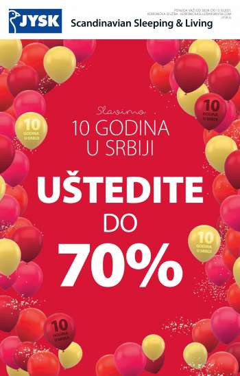 JYSK katalog - 30.09.2021 - 13.10.2021.
