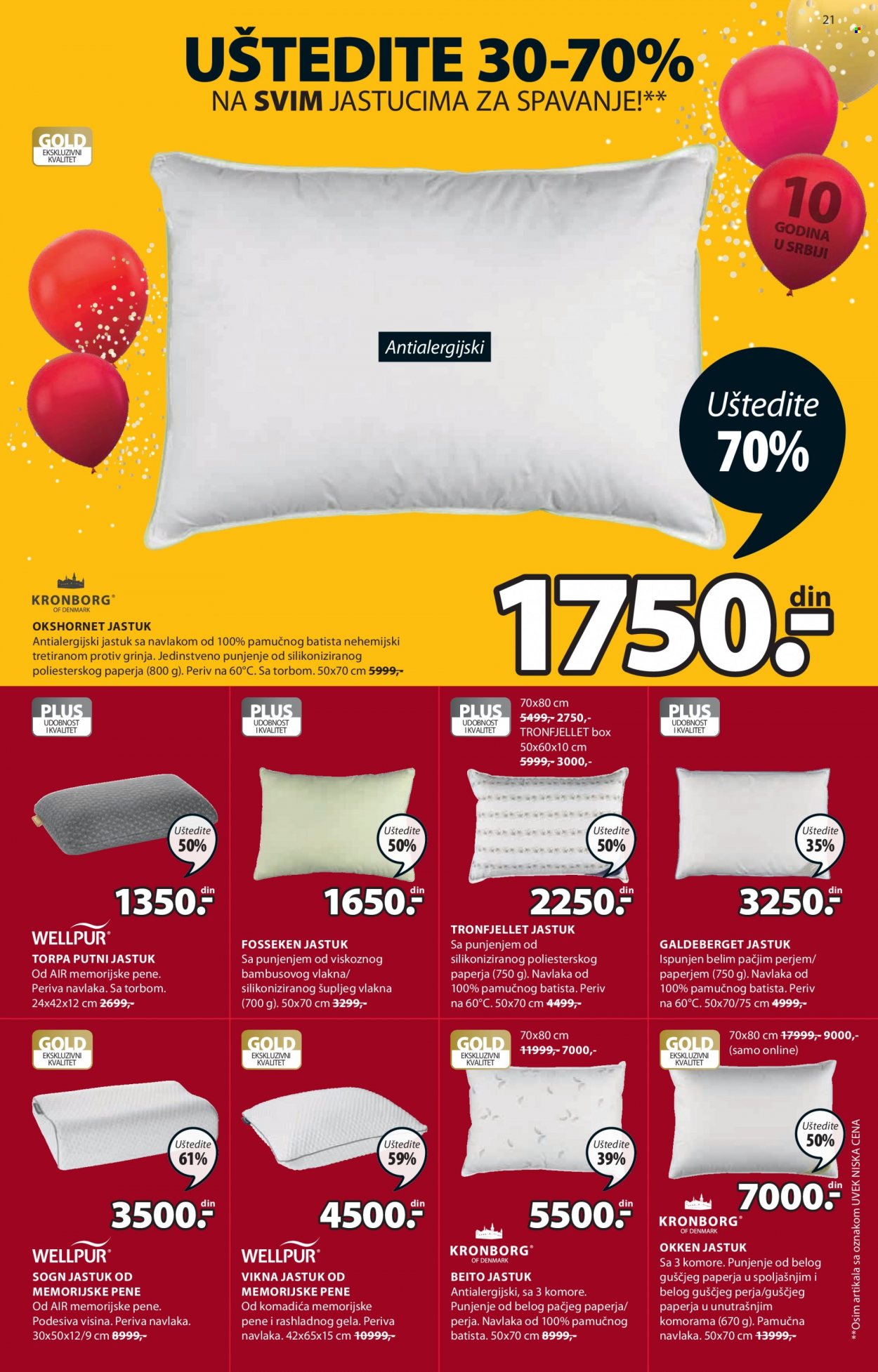 JYSK katalog - 30.09.2021 - 13.10.2021. Stranica 21