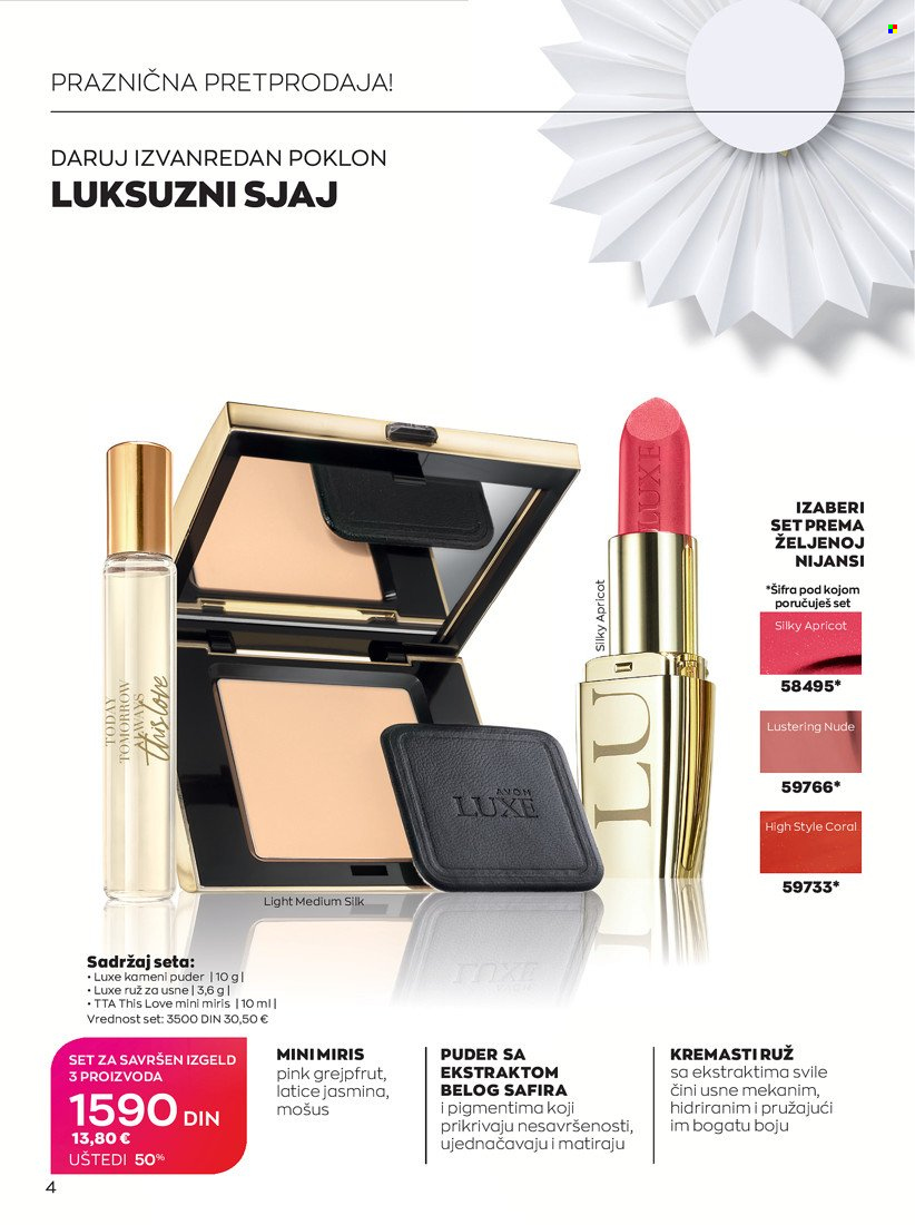 Avon katalog - 01.10.2021 - 31.10.2021. Stranica 4
