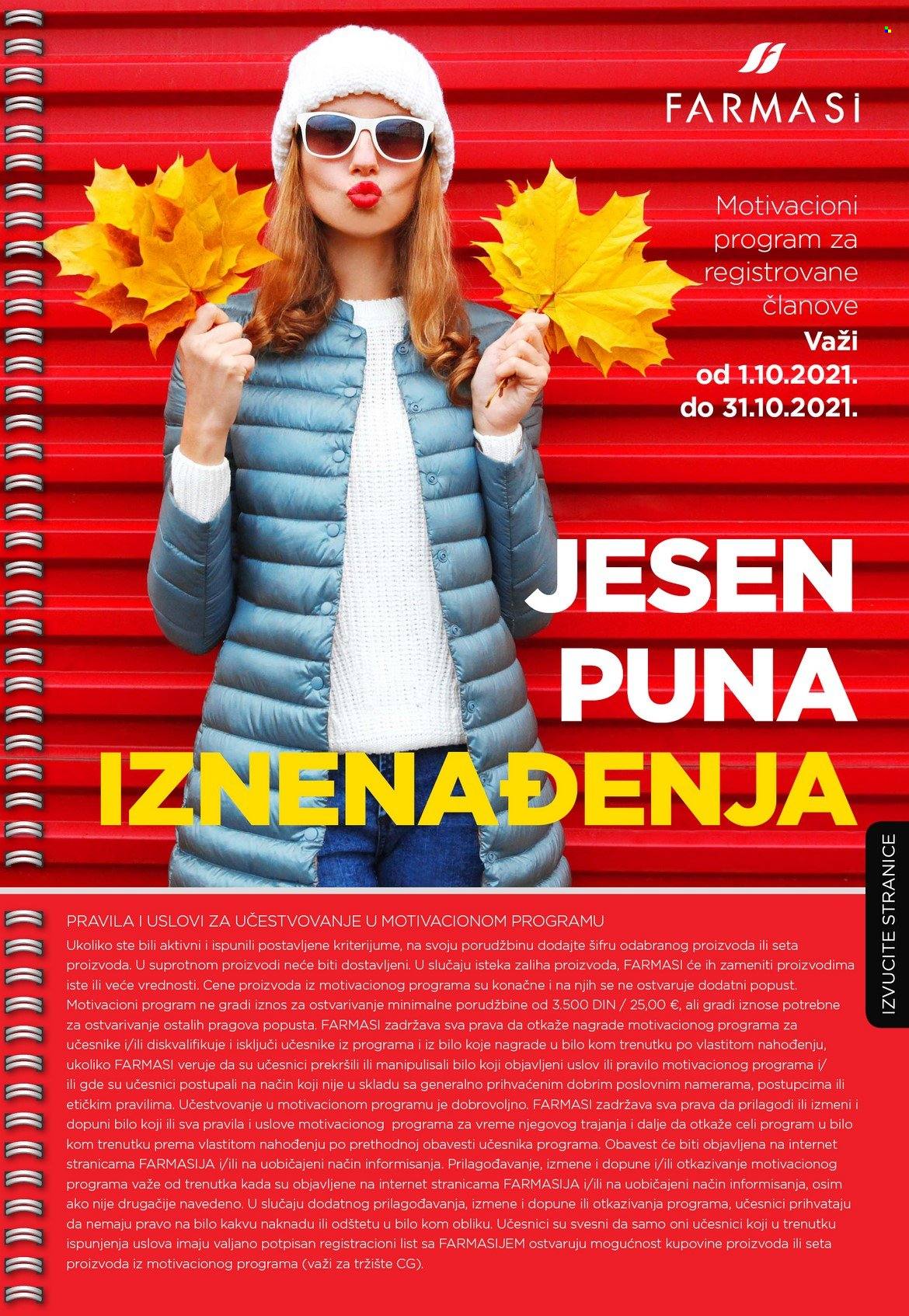 Farmasi katalog - 01.10.2021 - 31.10.2021. Stranica 1