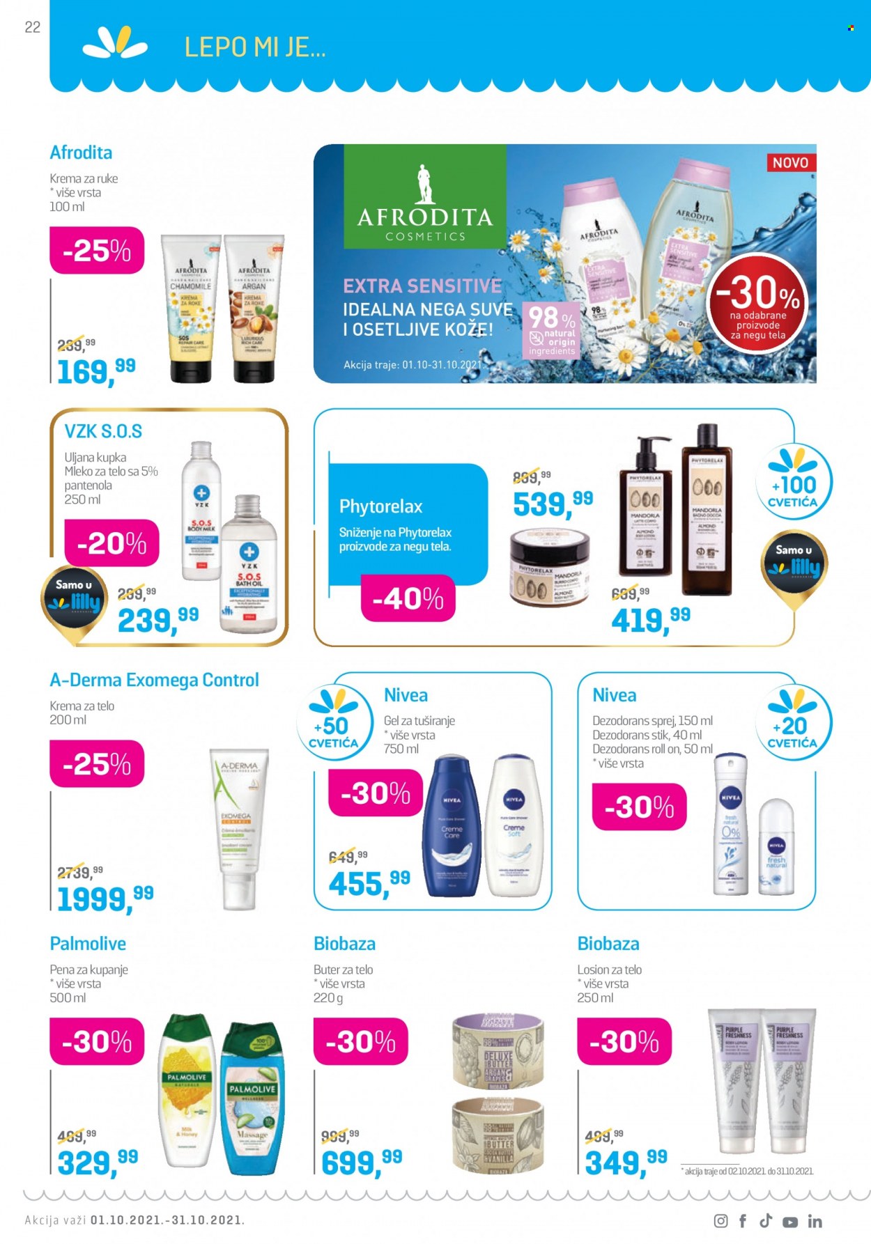 Lilly Drogerie katalog - 01.10.2021 - 31.10.2021. Stranica 22
