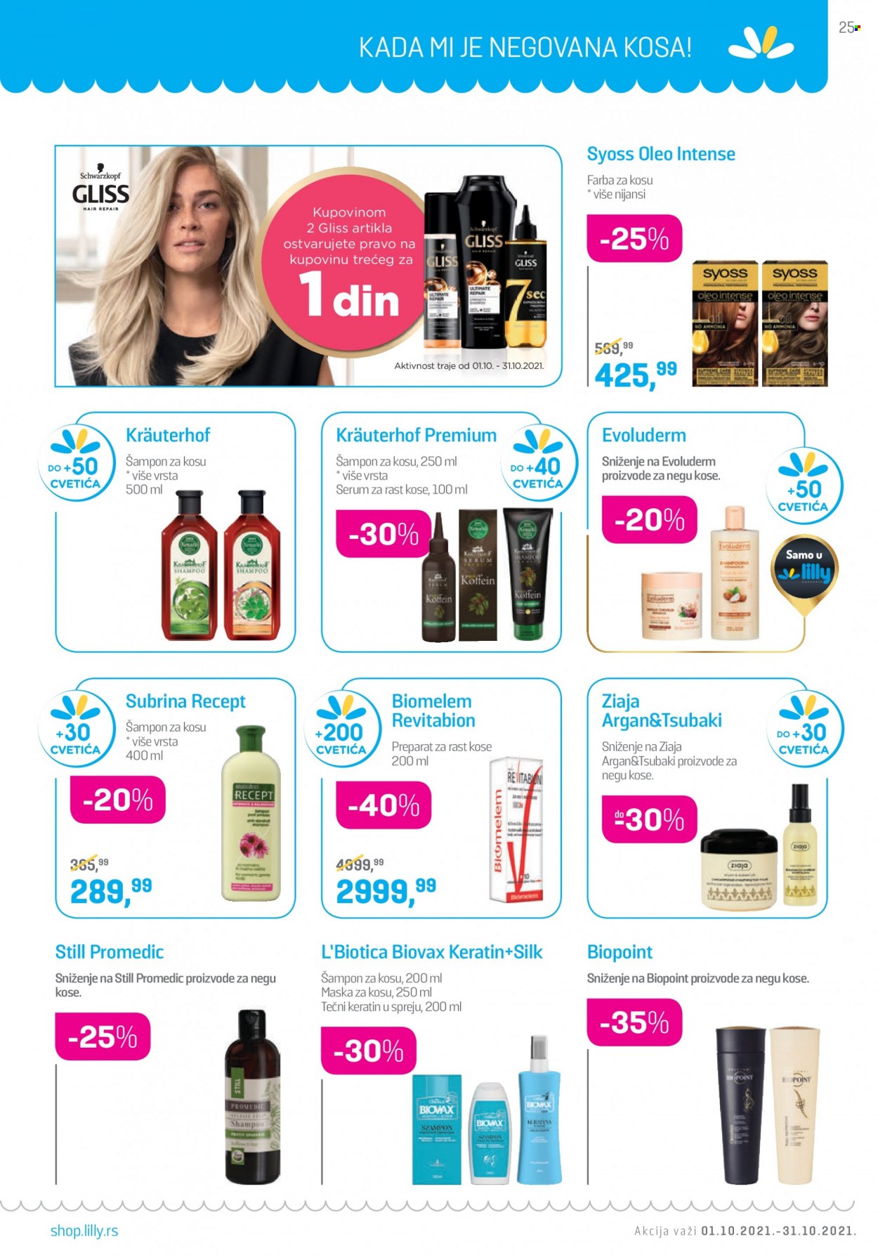 Lilly Drogerie katalog - 01.10.2021 - 31.10.2021. Stranica 25