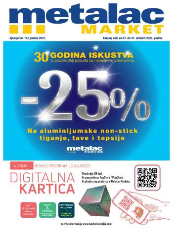 Metalac Market katalog - 01.10.2021 - 31.10.2021.