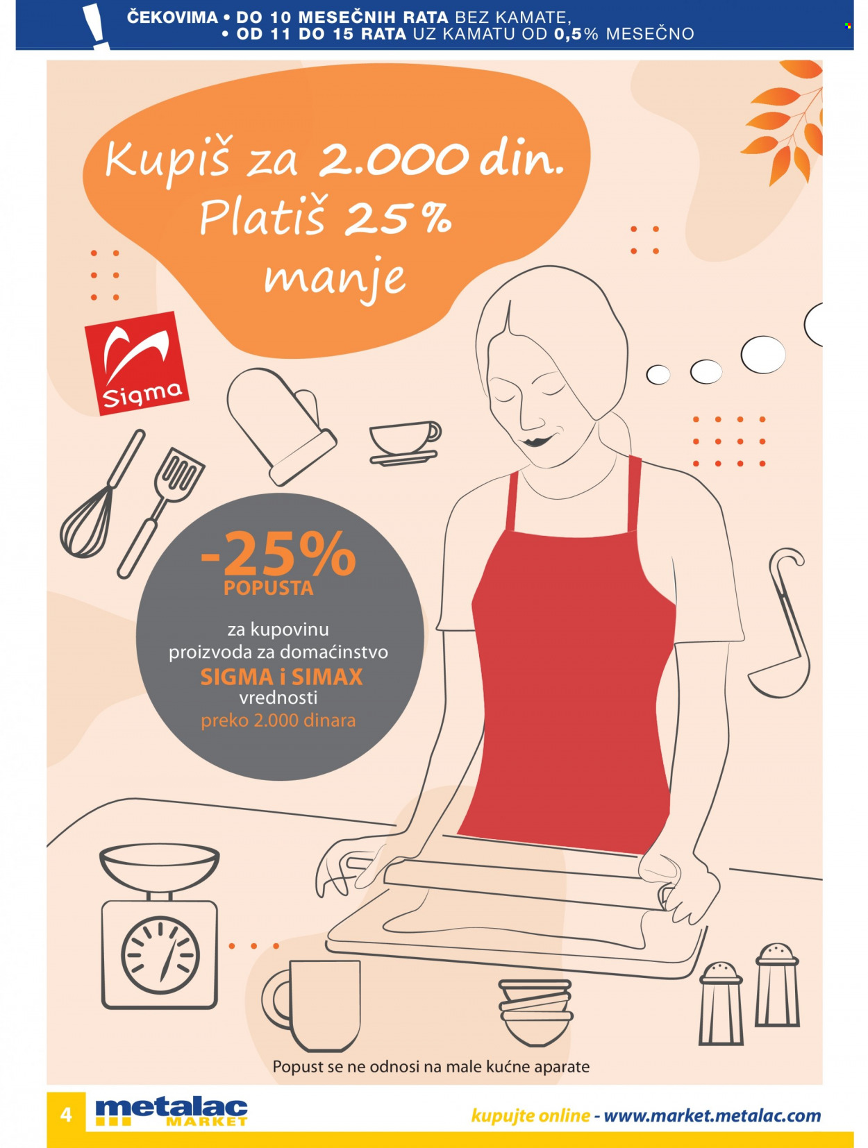Metalac Market katalog - 01.10.2021 - 31.10.2021. Stranica 4