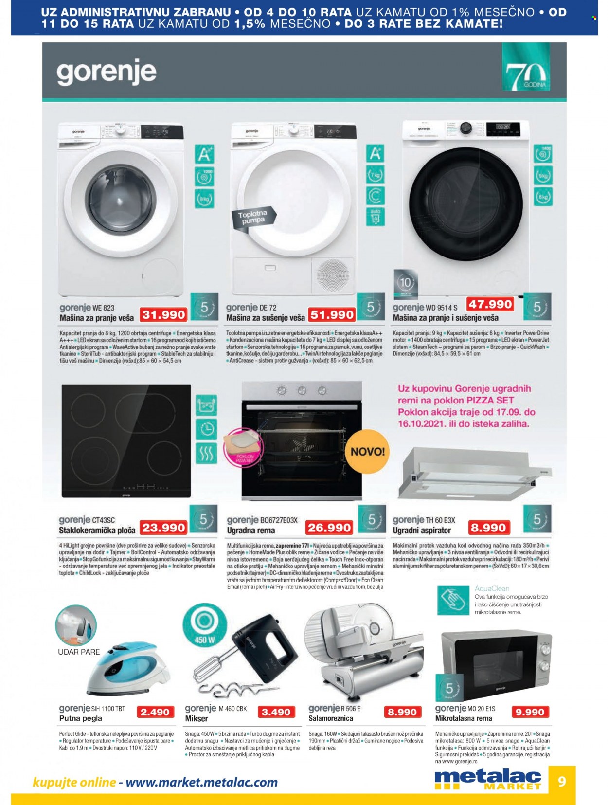 Metalac Market katalog - 01.10.2021 - 31.10.2021. Stranica 9