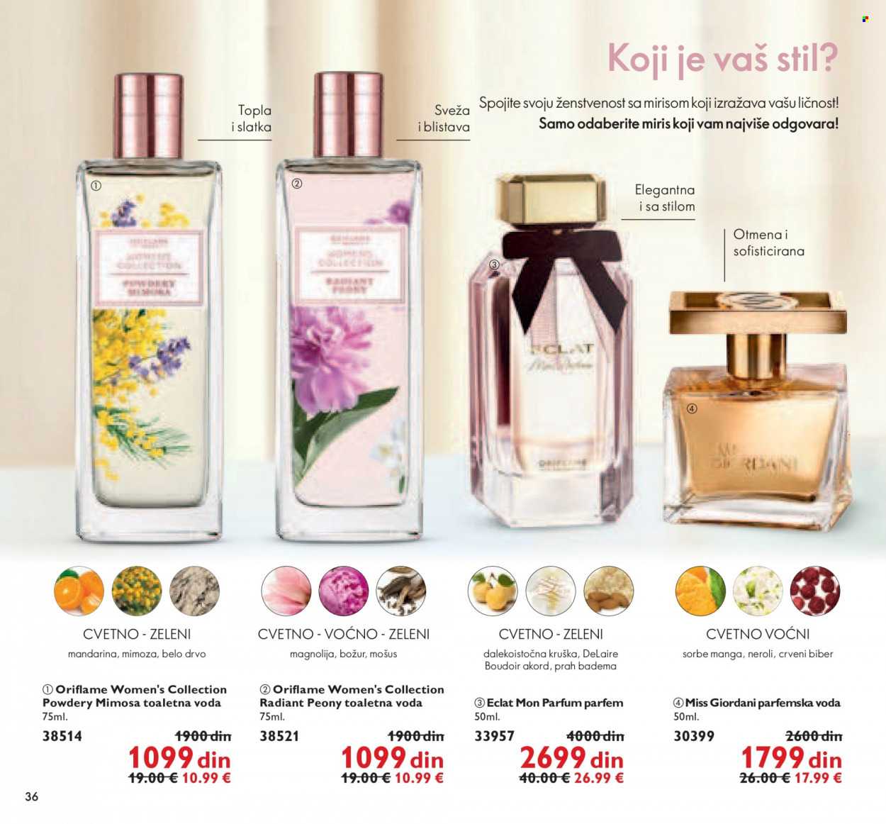 Oriflame katalog - 01.10.2021 - 31.10.2021. Stranica 36
