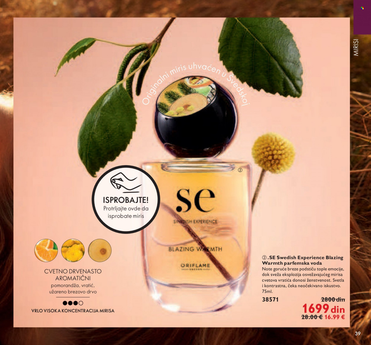 Oriflame katalog - 01.10.2021 - 31.10.2021. Stranica 39