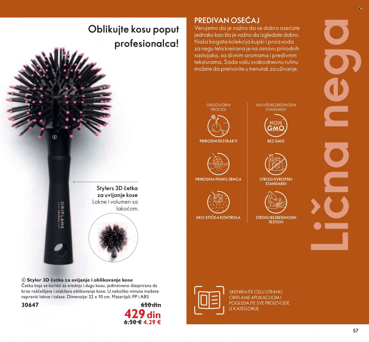 Oriflame katalog - 01.10.2021 - 31.10.2021. Stranica 57