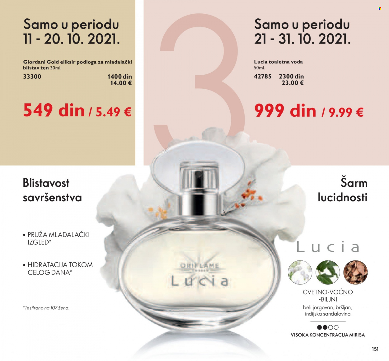Oriflame katalog - 01.10.2021 - 31.10.2021. Stranica 151