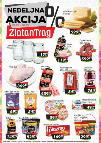 Zlatan Trag katalog - 01.10.2021 - 07.10.2021.