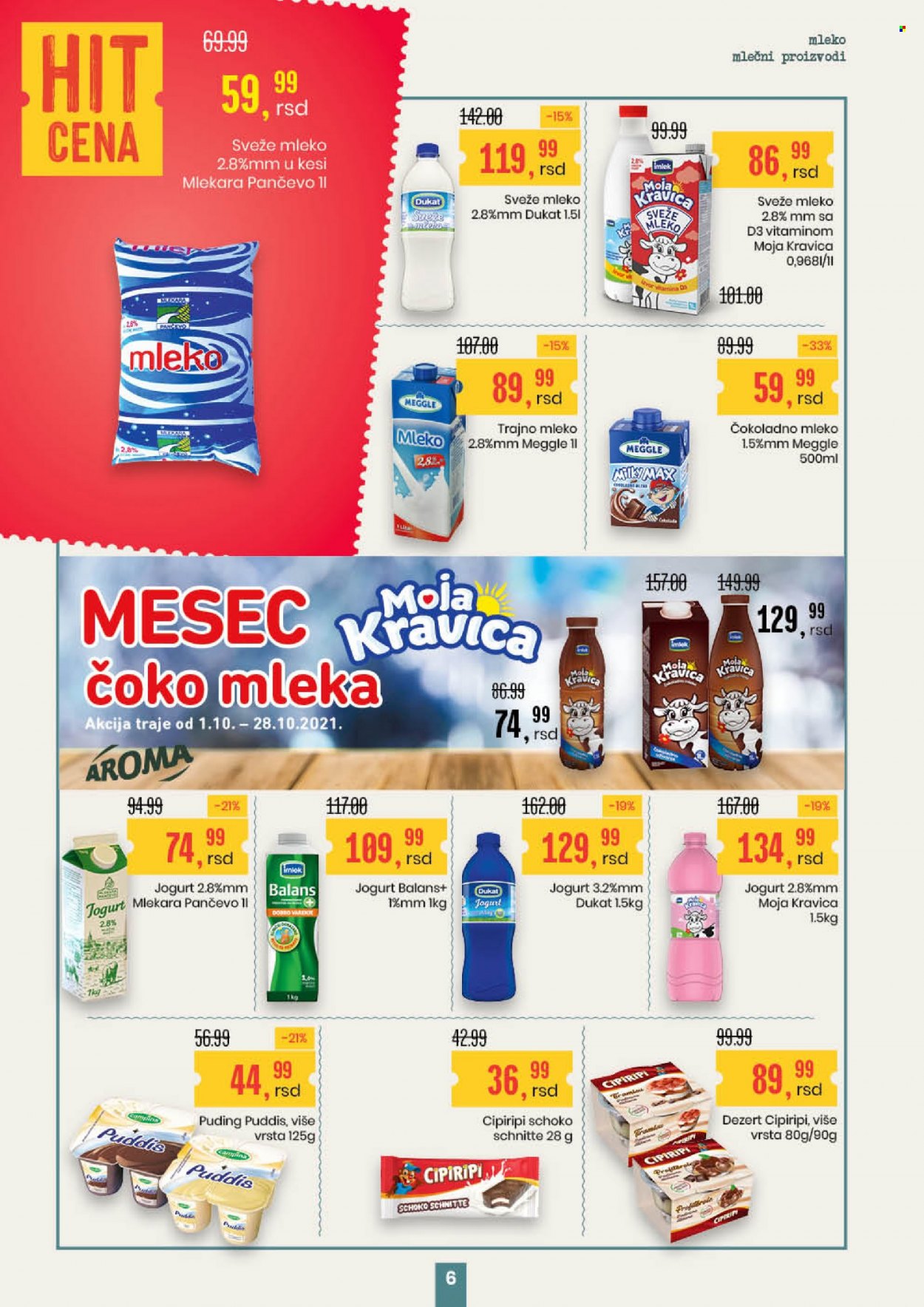 Aroma Market katalog - 01.10.2021 - 14.10.2021. Stranica 6