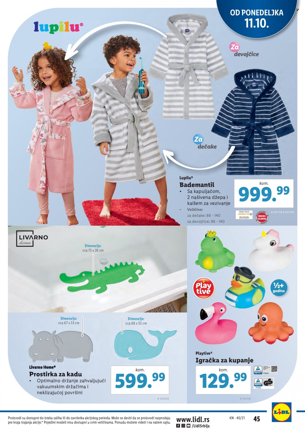Lidl katalog - 07.10.2021 - 13.10.2021. Stranica 45