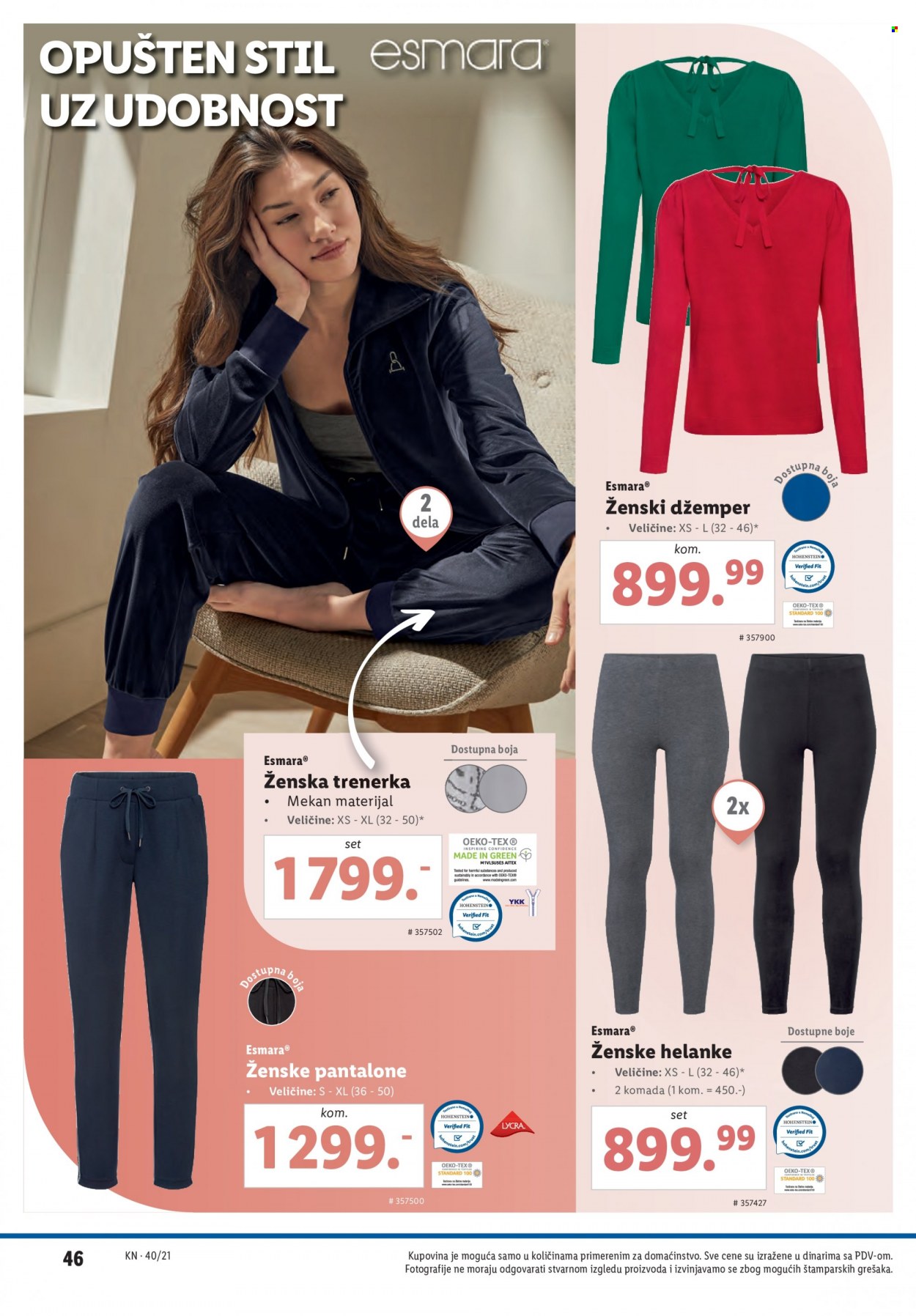 Lidl katalog - 07.10.2021 - 13.10.2021. Stranica 46