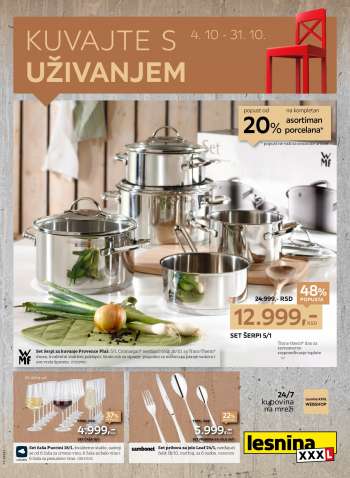 Lesnina XXXL katalog - 04.10.2021 - 31.10.2021.