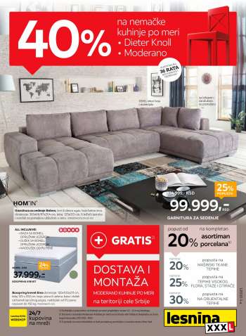 Lesnina XXXL katalog - 04.10.2021 - 31.10.2021.