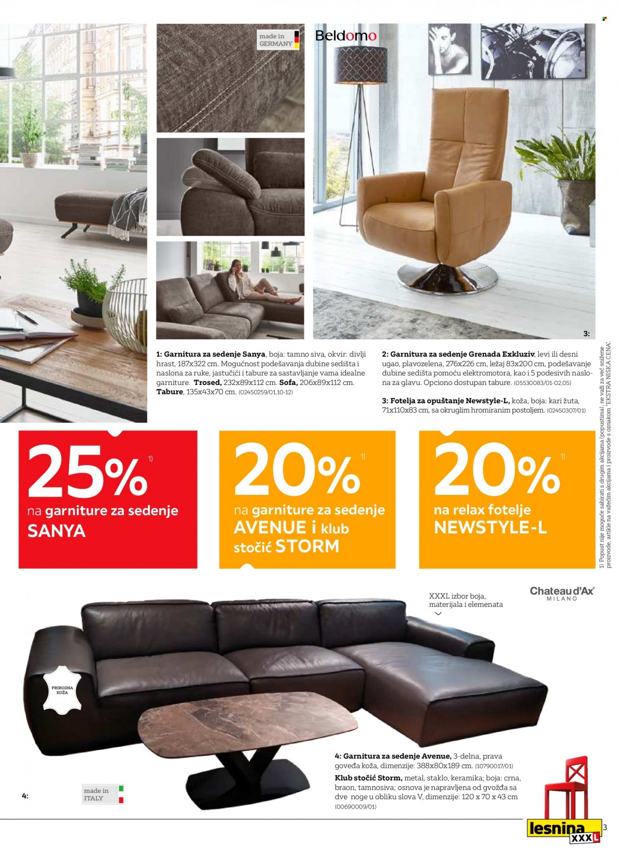 Lesnina XXXL katalog - 04.10.2021 - 31.10.2021. Stranica 3