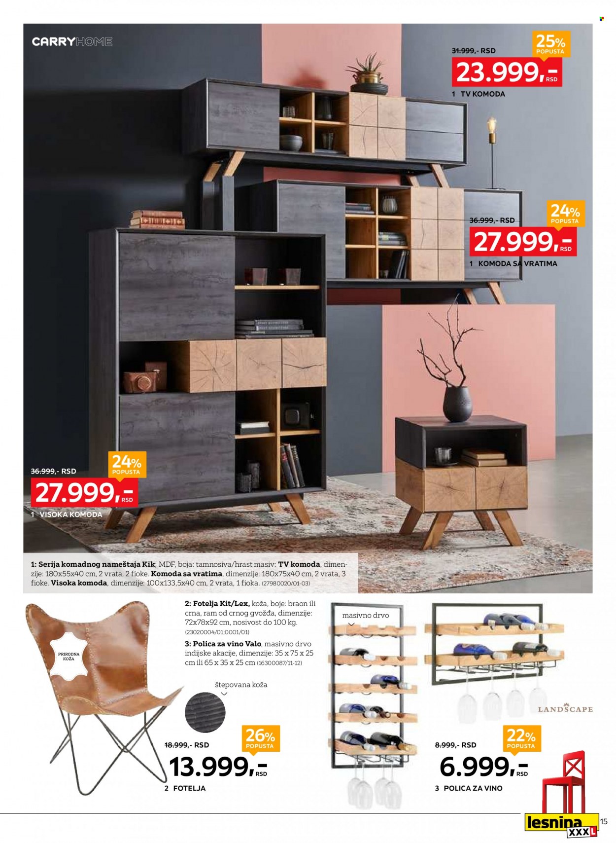 Lesnina XXXL katalog - 04.10.2021 - 31.10.2021. Stranica 15