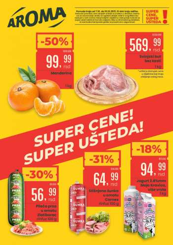 Aroma Market katalog - 07.10.2021 - 10.10.2021.