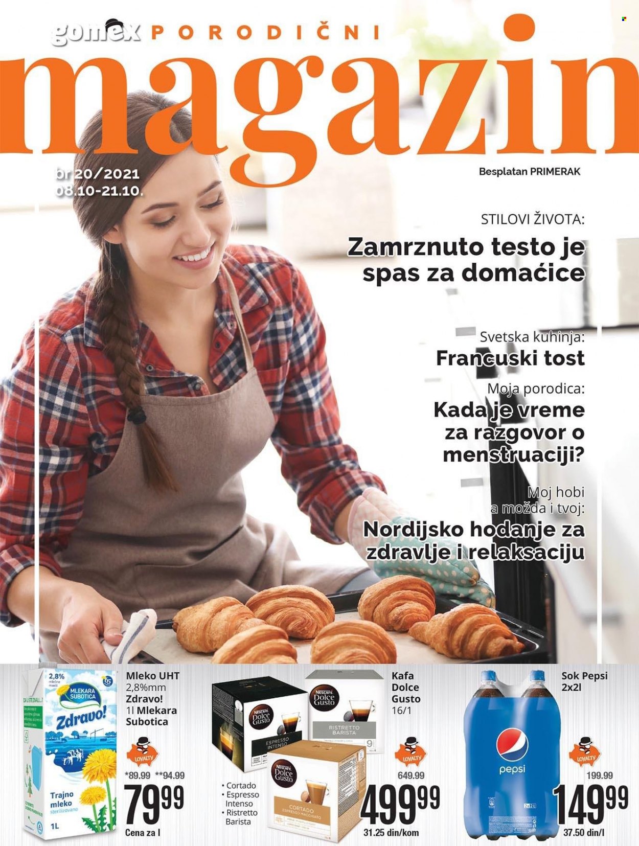 Gomex katalog - 08.10.2021 - 21.10.2021. Stranica 1