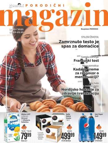 Gomex katalog - 08.10.2021 - 21.10.2021.
