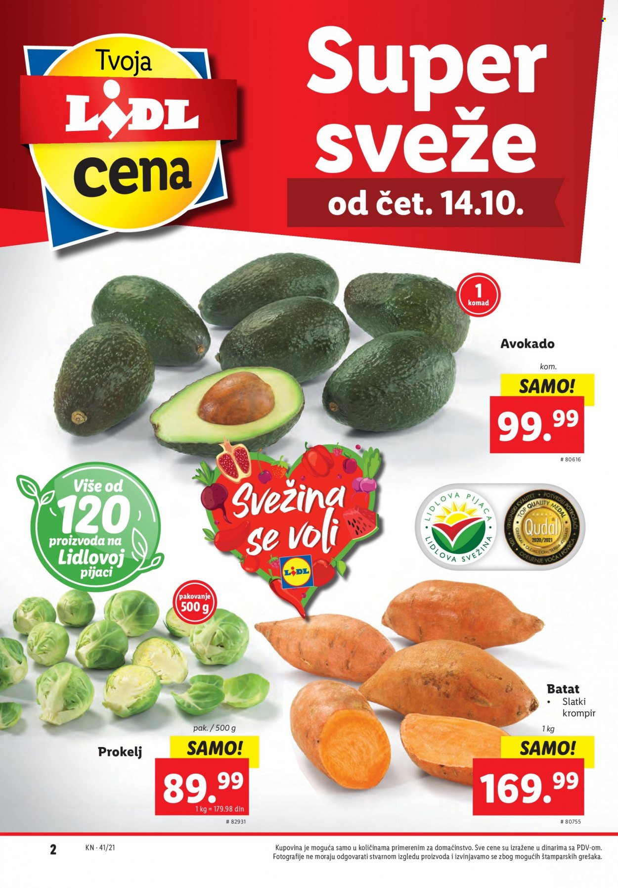 Lidl katalog - 14.10.2021 - 20.10.2021. Stranica 2