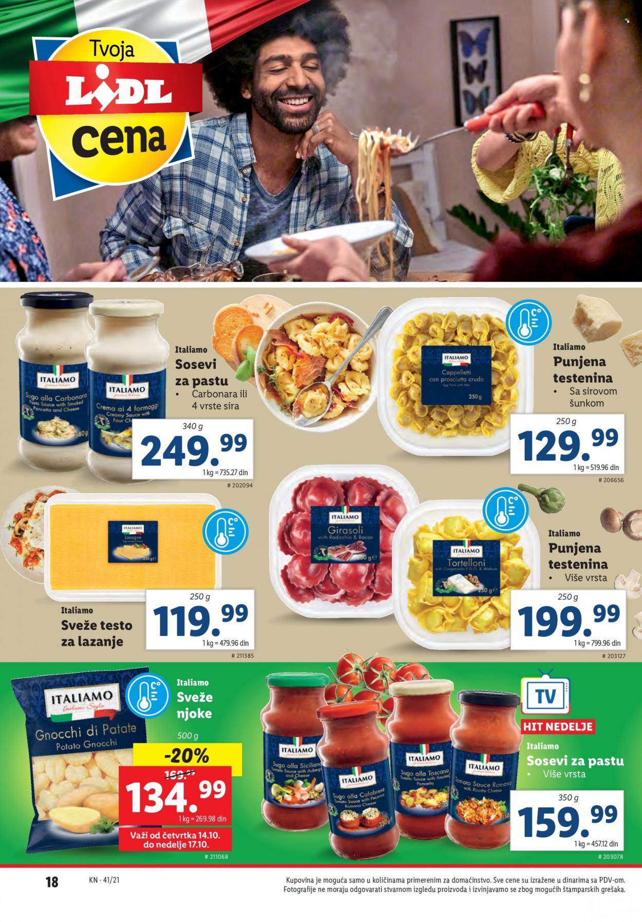 Lidl katalog - 14.10.2021 - 20.10.2021. Stranica 18