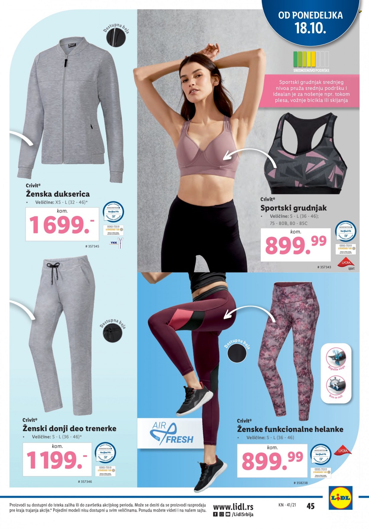 Lidl katalog - 14.10.2021 - 20.10.2021. Stranica 45
