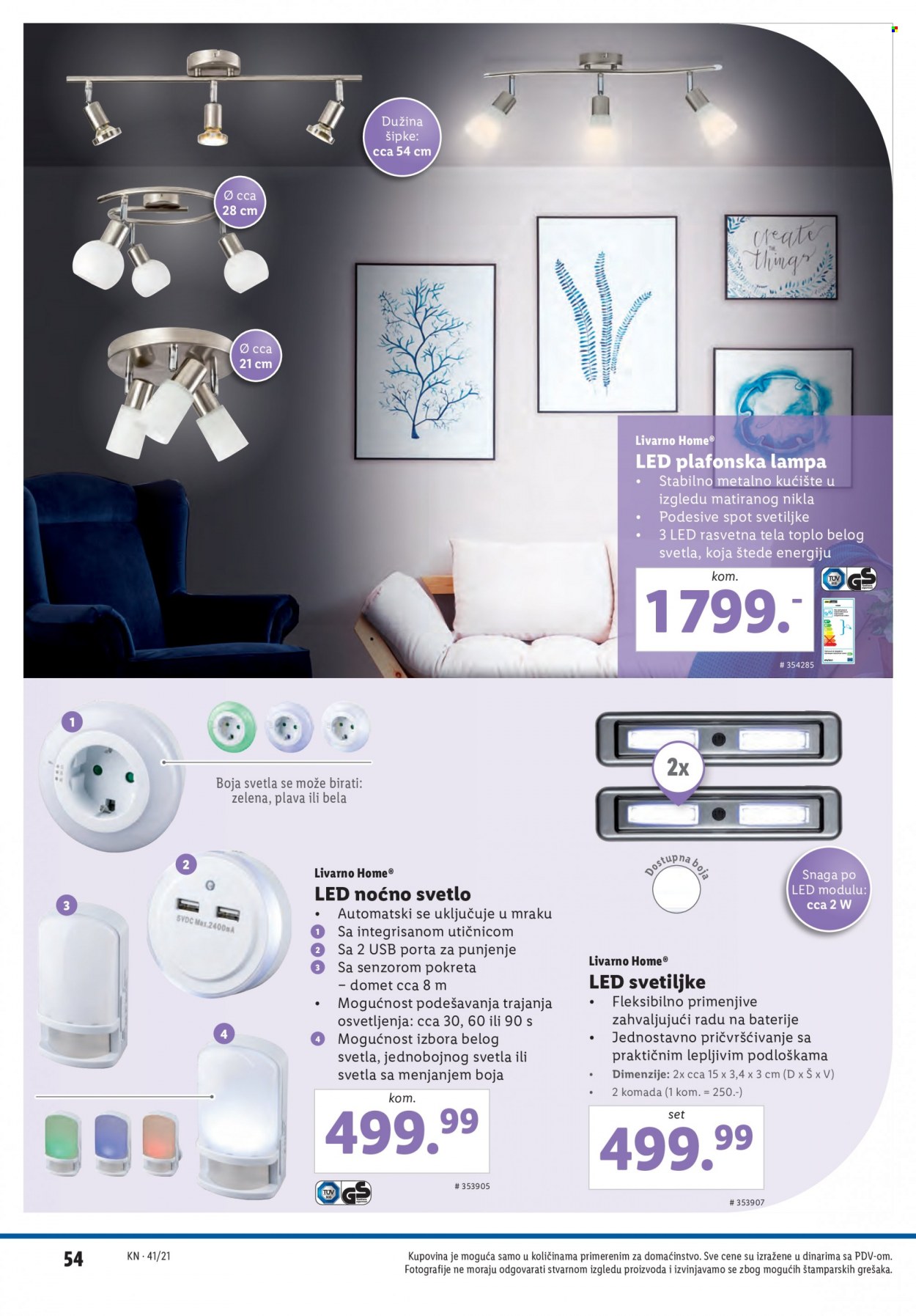 Lidl katalog - 14.10.2021 - 20.10.2021. Stranica 54