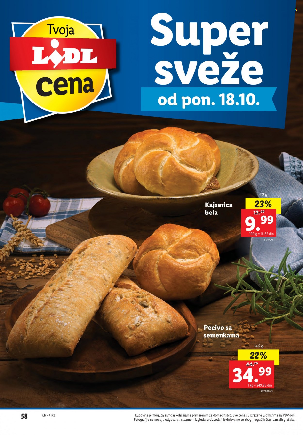 Lidl katalog - 14.10.2021 - 20.10.2021. Stranica 58