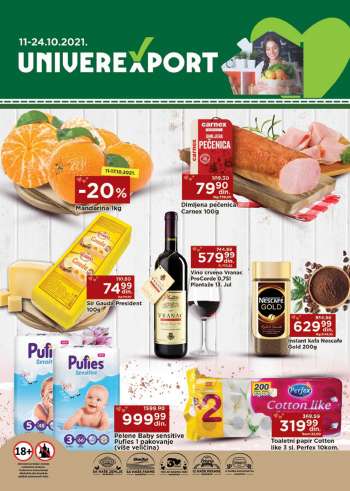 Univerexport katalog - 11.10.2021 - 24.10.2021.