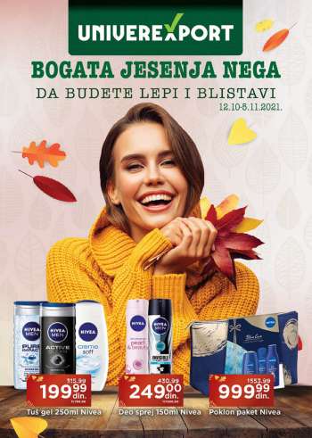 Univerexport katalog - 12.10.2021 - 05.11.2021.