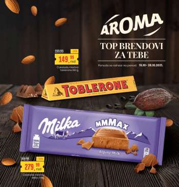 Aroma Market katalog - 15.10.2021 - 28.10.2021.