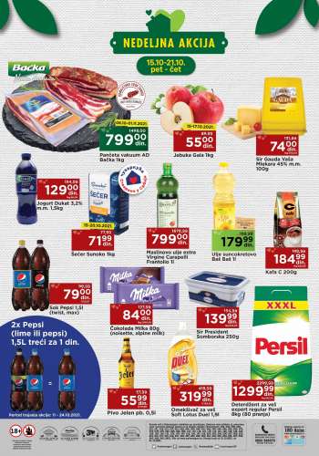 Univerexport katalog - 15.10.2021 - 21.10.2021.
