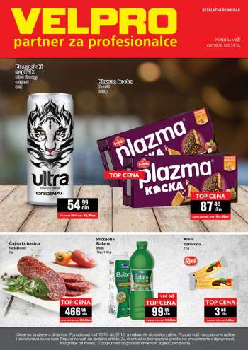 Velpro katalog - 18.10.2021 - 31.10.2021.