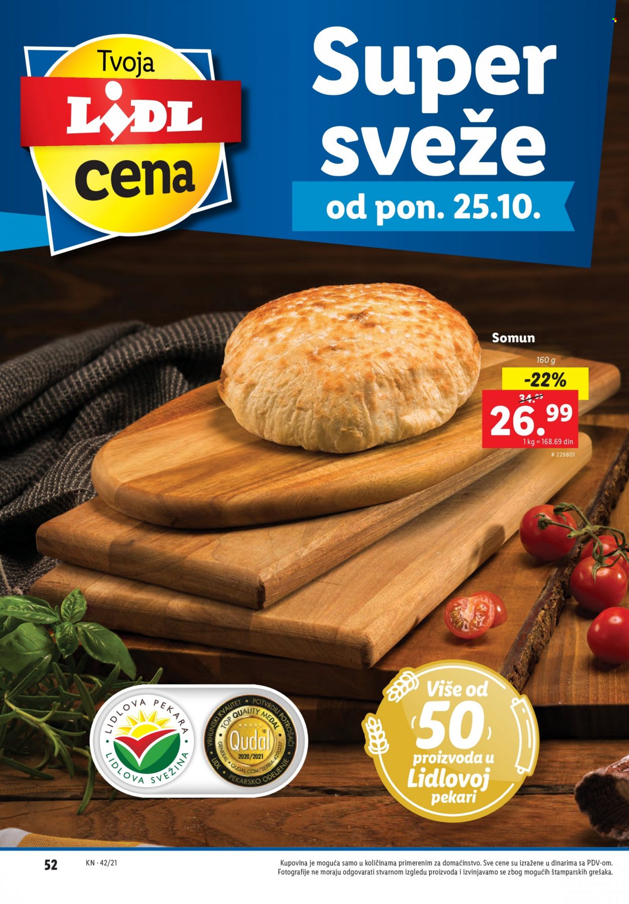 Lidl katalog - 21.10.2021 - 27.10.2021. Stranica 52