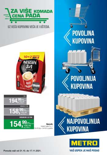 Metro katalog - 21.10.2021 - 17.11.2021.